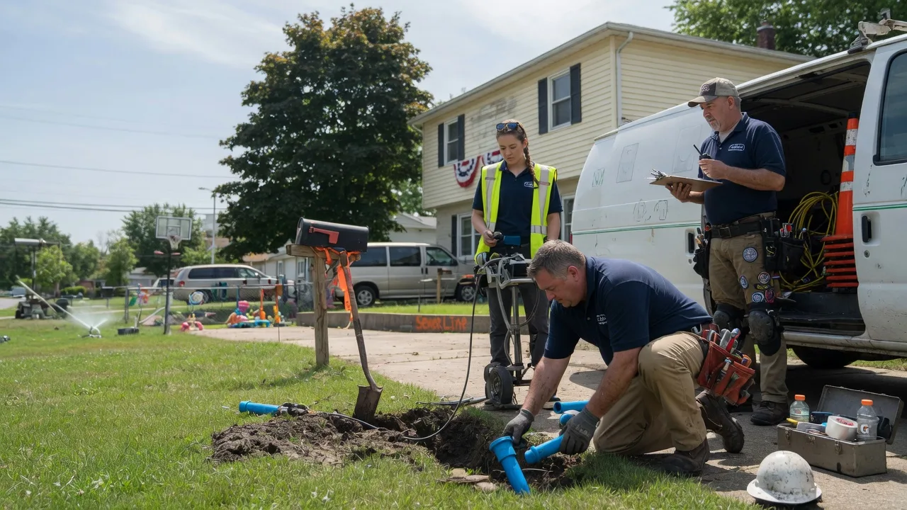 Slab Leak Repair in Columbia Station, OH near me